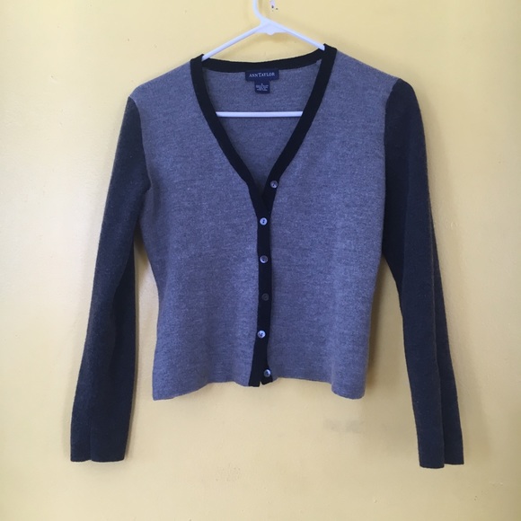 Ann Taylor Sweaters - Ann Taylor Wool Cardigan, Size Small